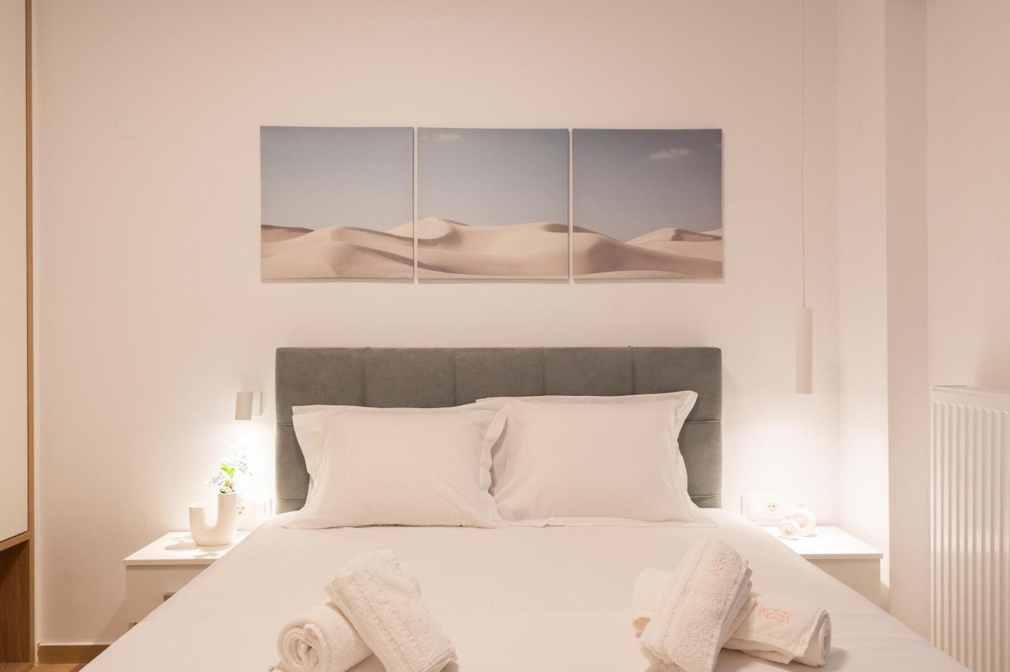 شقة Honey Oak & Cream Patio By Nest سالونيك المظهر الخارجي الصورة